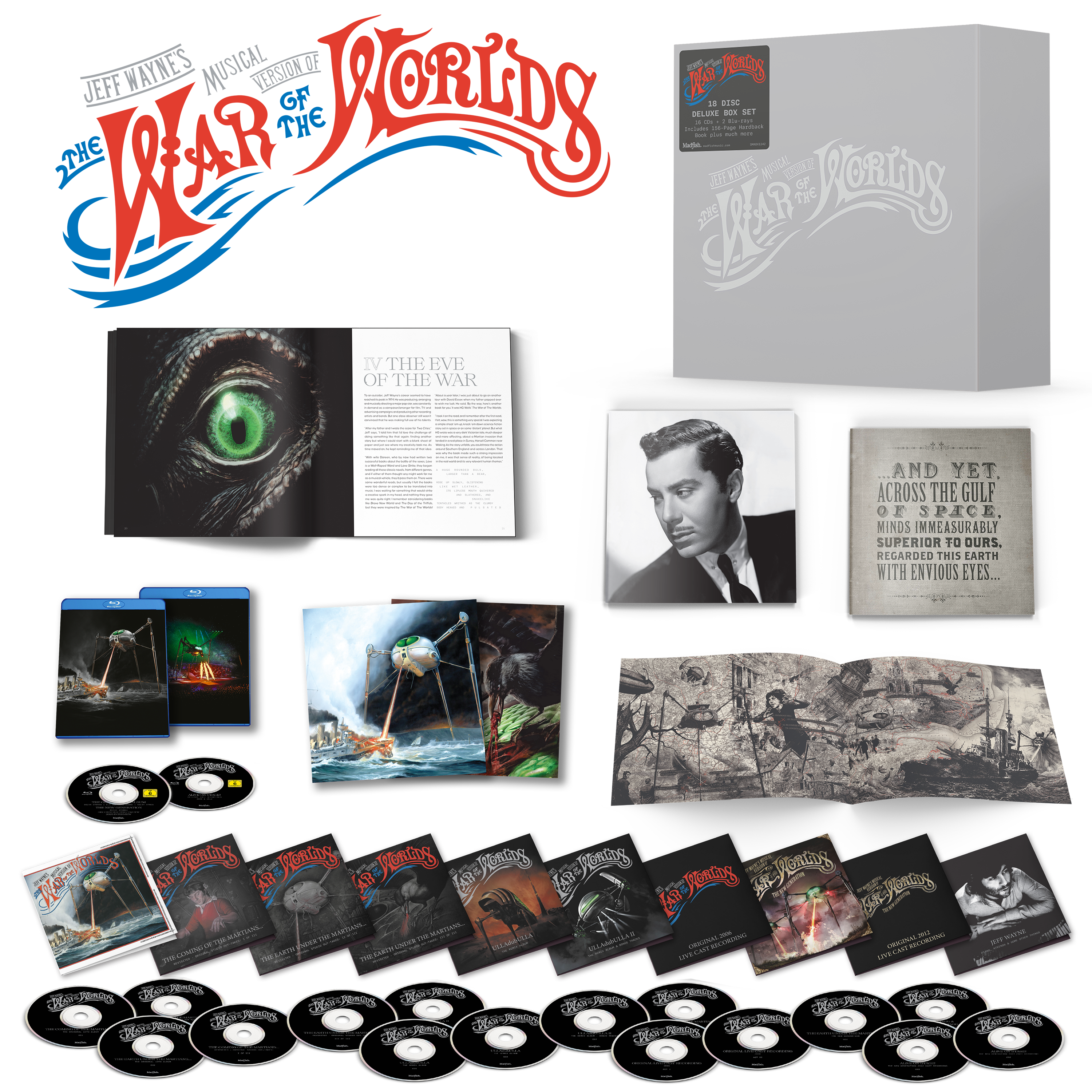 JEFF WAYNE'S MUSICAL VERSION OF THE WAR OF THE WORLDS (THE DELUXE EDIT
