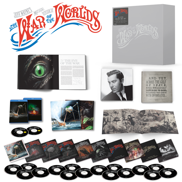 JEFF WAYNE’S MUSICAL VERSION OF THE WAR OF THE WORLDS (THE DELUXE EDITION)