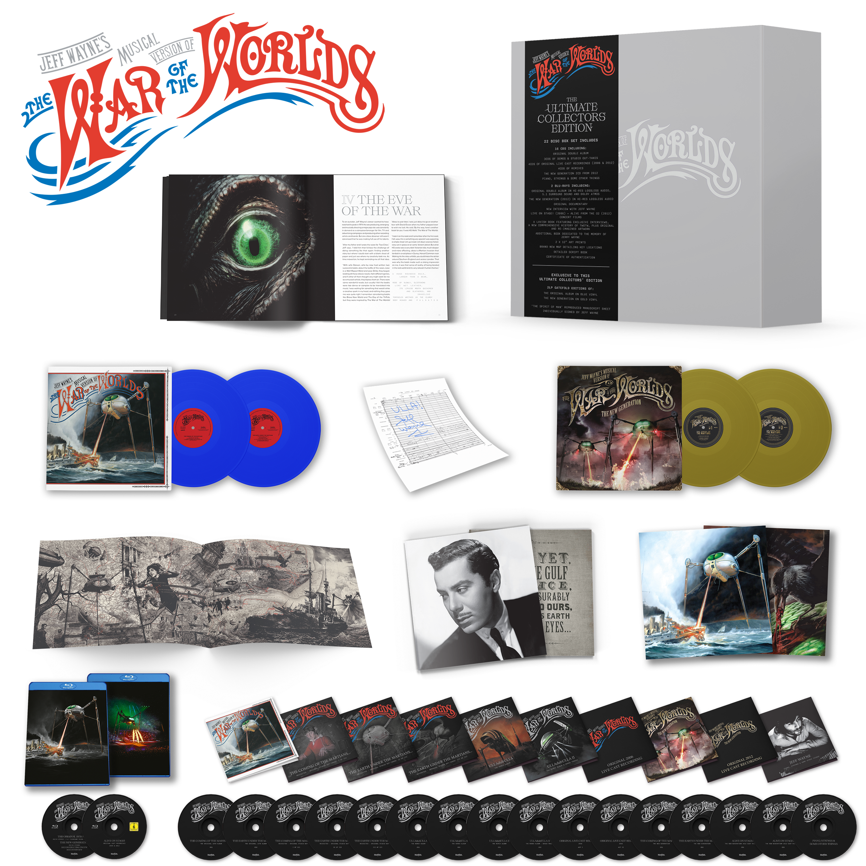 JEFF WAYNE - JEFF WAYNE`S MUSICAL VERSION OF THE WAR OF THE WORLDS – T