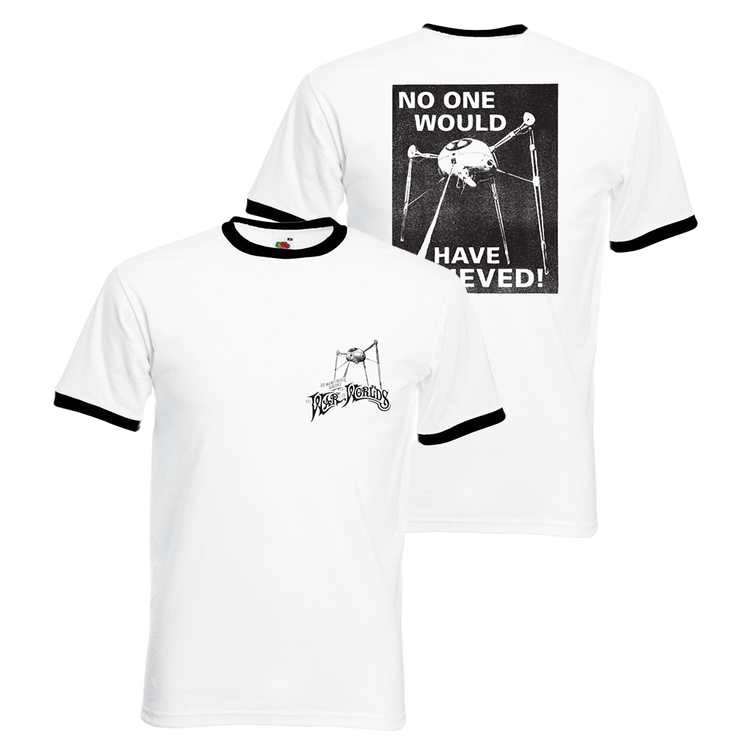 No One Would Have Believed White/Black Ringer T-Shirt
