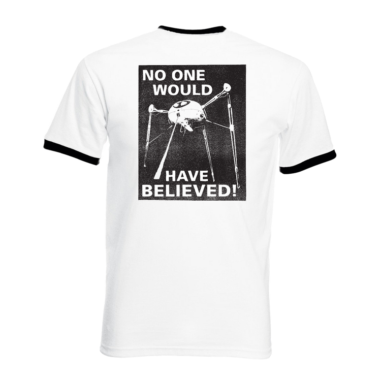 No One Would Have Believed White/Black Ringer T-Shirt