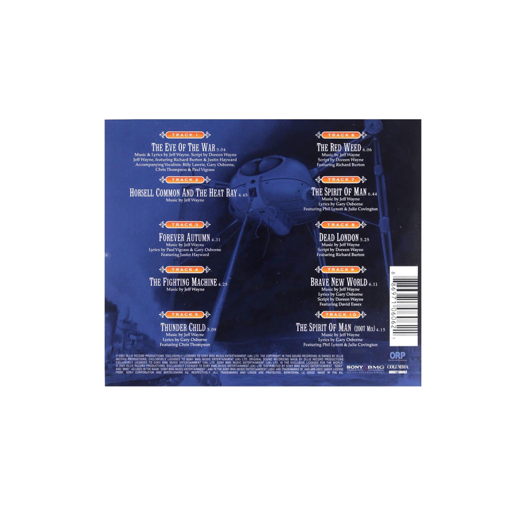 Highlights From Jeff Wayne's Musical Version Of The War Of The Worlds CD